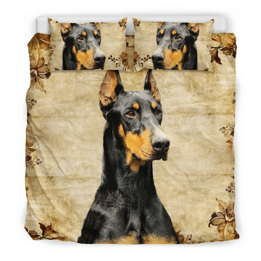 Dobermann Dog Bedding Set