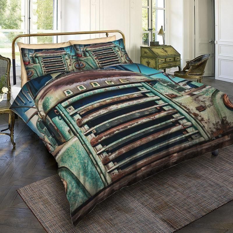 Dodge The Ram Vintage Bedding Set