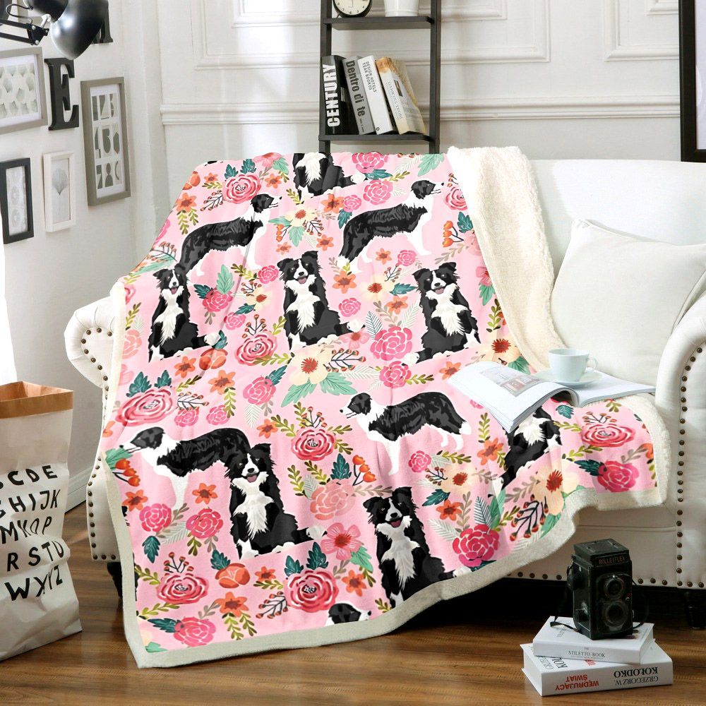 Dog Sherpa Fleece Blanket