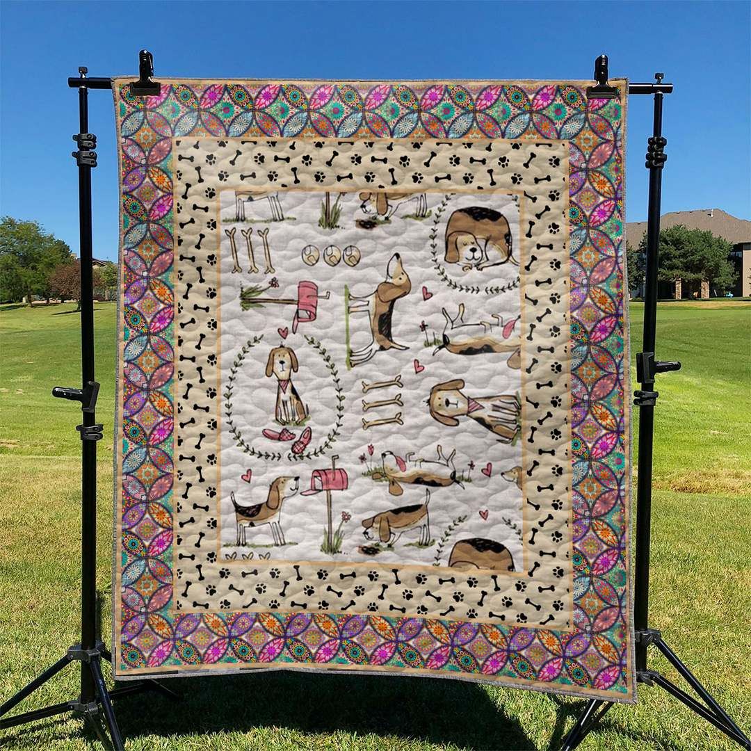 Dog Beagle TD2709300 Quilt Blanket