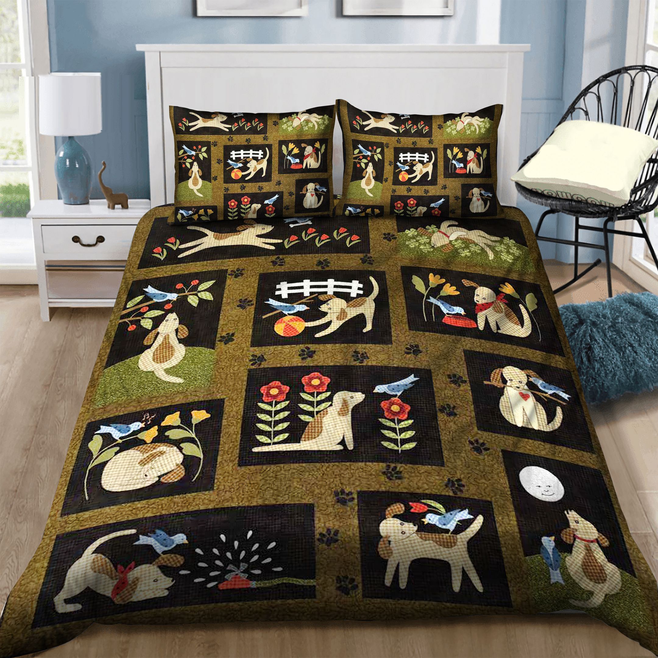 Dog Bedding Set