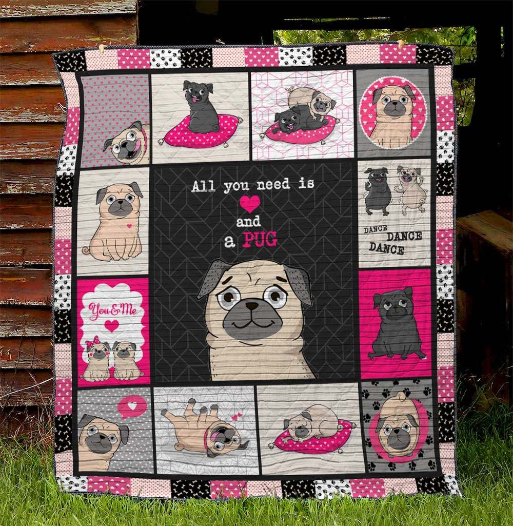Dog BI270643B Quilt Blanket