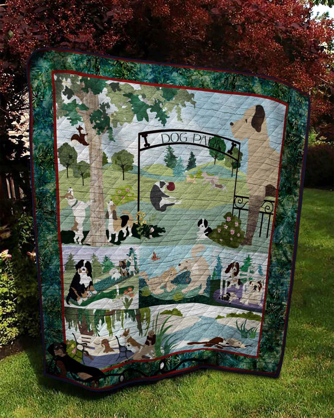 Dog BT170506 Quilt Blanket