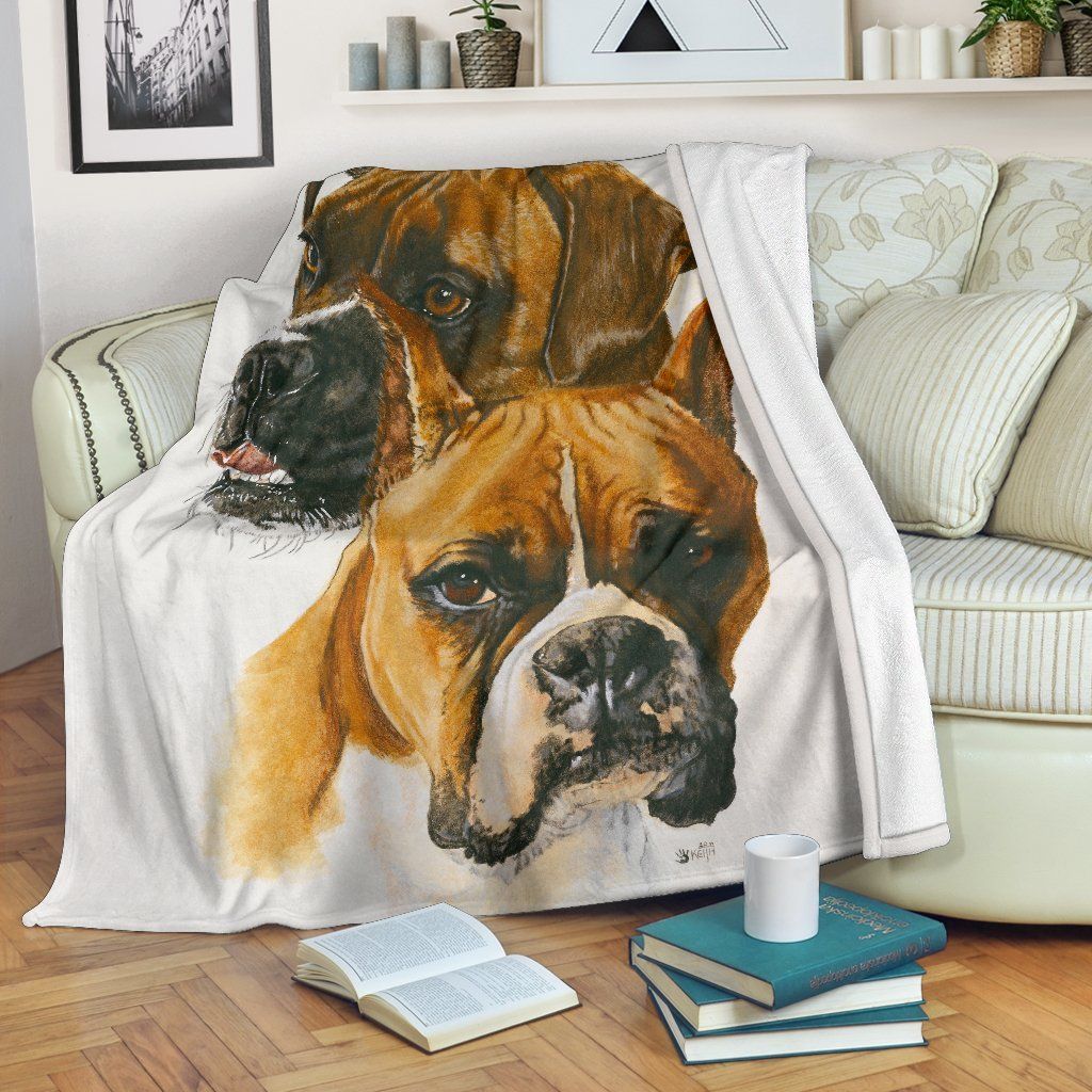 Dog Sherpa Fleece Blanket