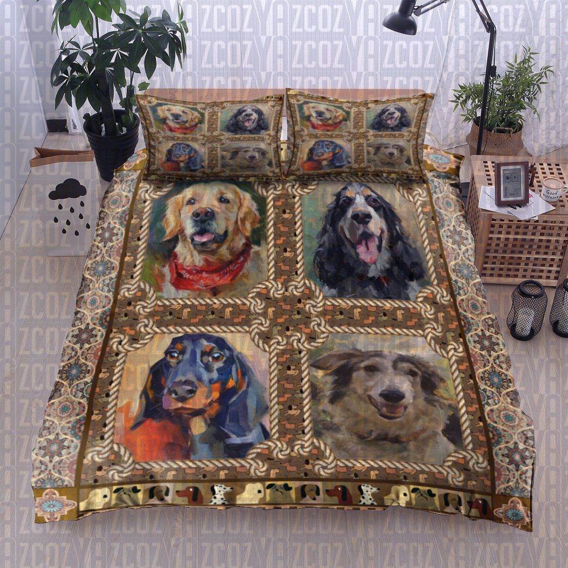 Dog Bedding Set