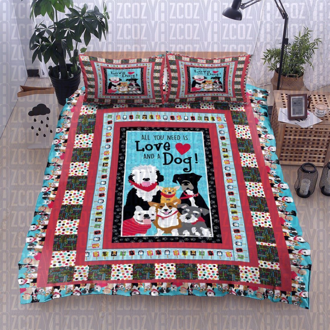 Dog Bedding Set