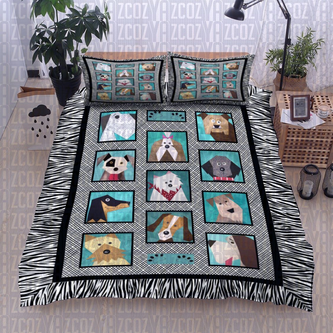 Dog Bedding Set