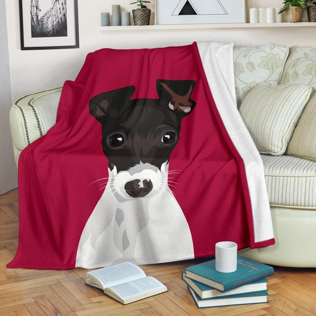 Dog Sherpa Fleece Blanket