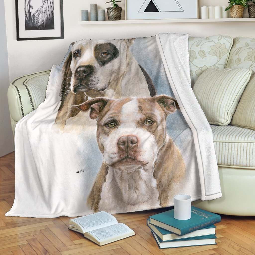 Dog Sherpa Fleece Blanket