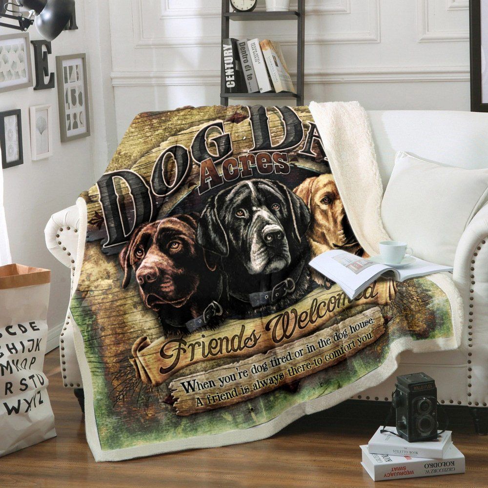 Dog Day Acres Sherpa Fleece