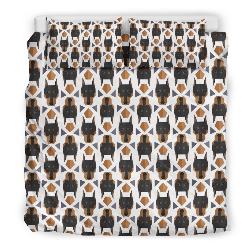 Dog Doberman Bedding Set