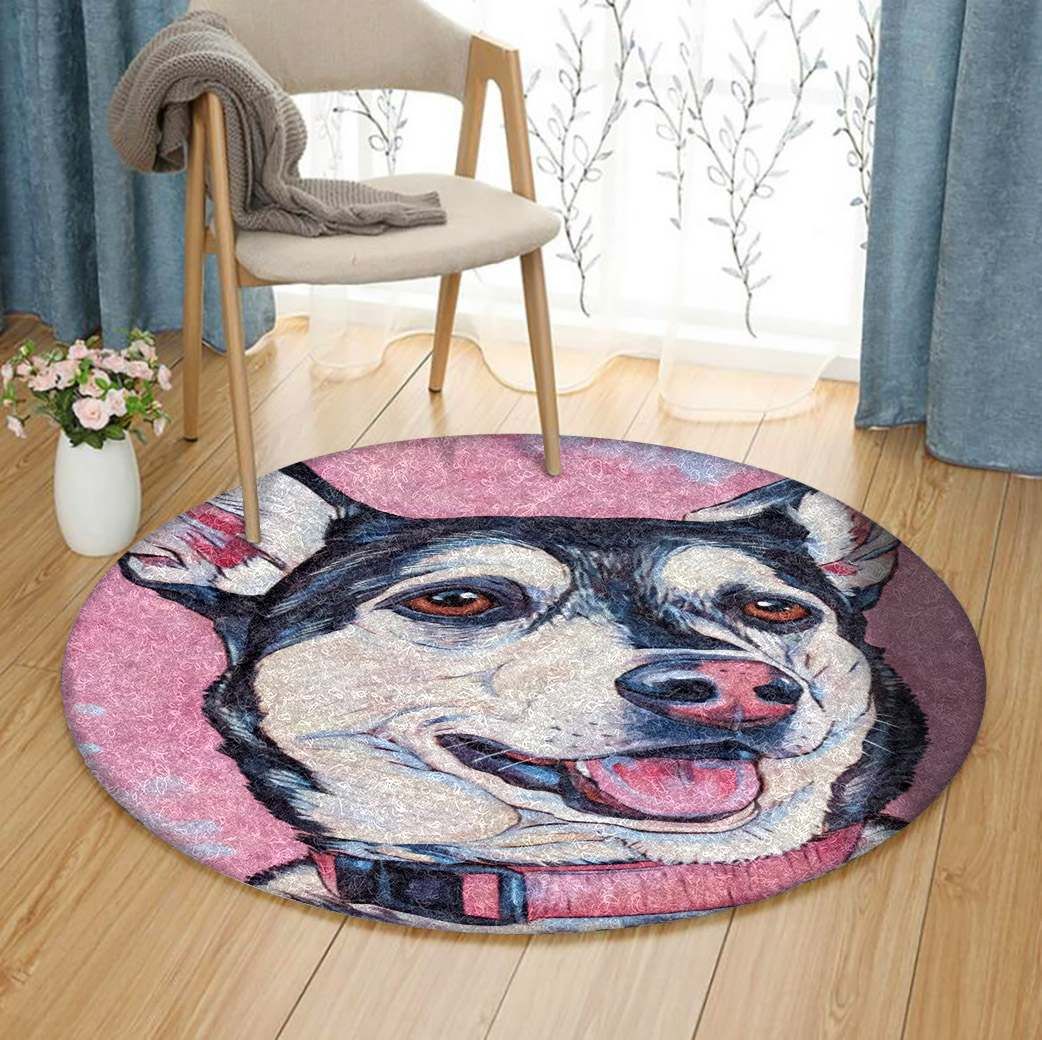 Dog Round Carpet