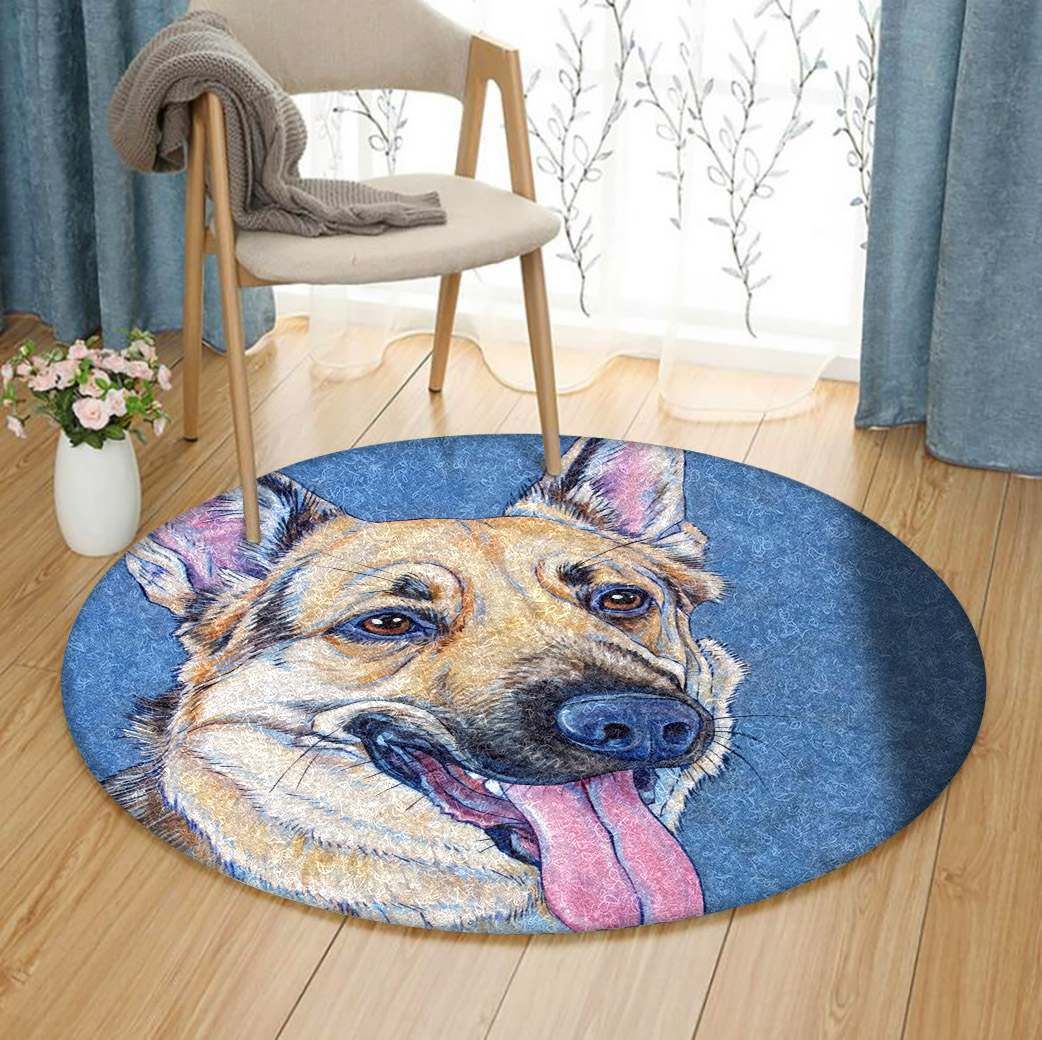 Dog Round Carpet