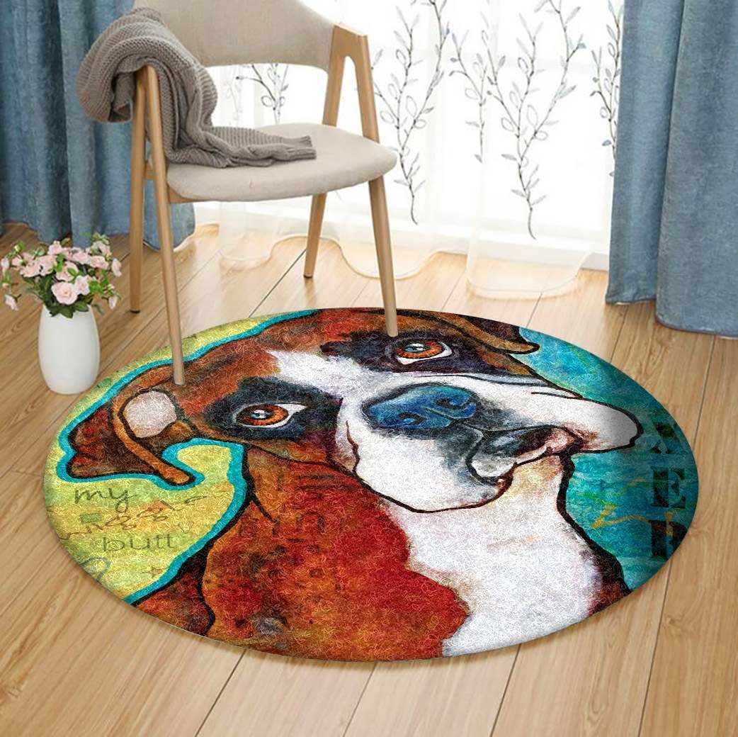 Dog Round Carpet