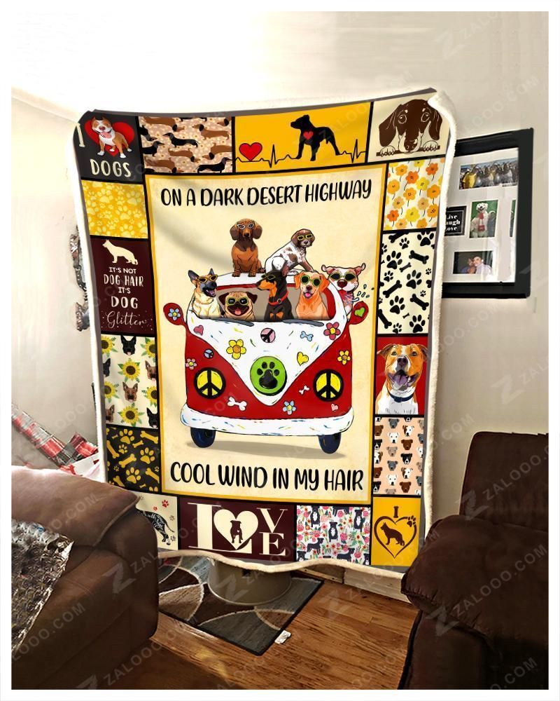 Dog Fleece Blanket