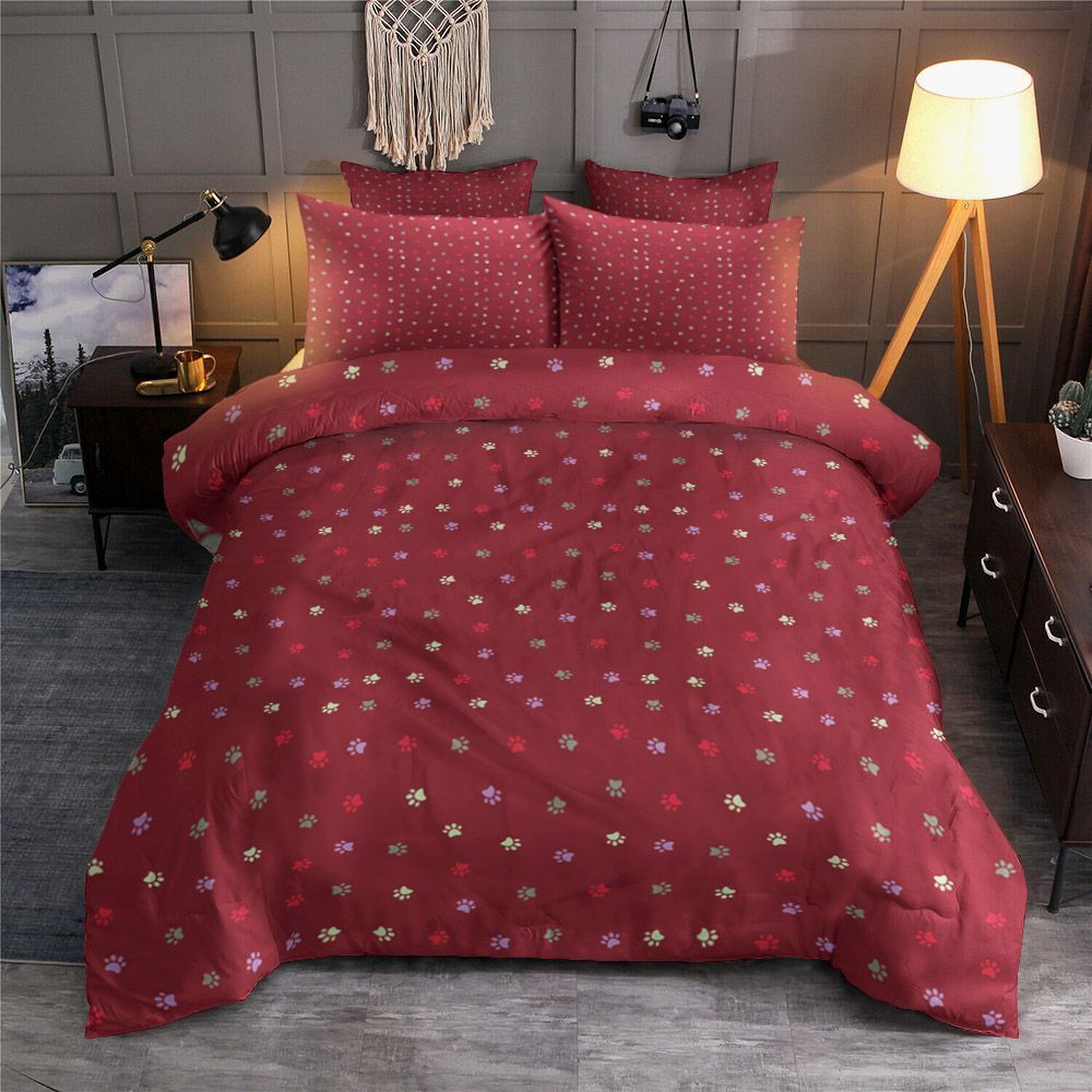 Dog Foot Bedding Set