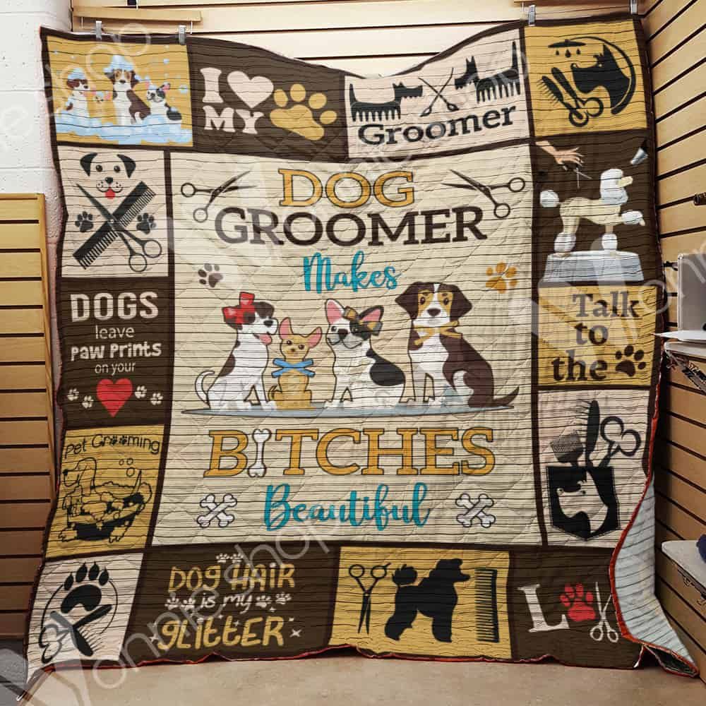 Dog Groomer Quilt Blanket DHC01021418TD