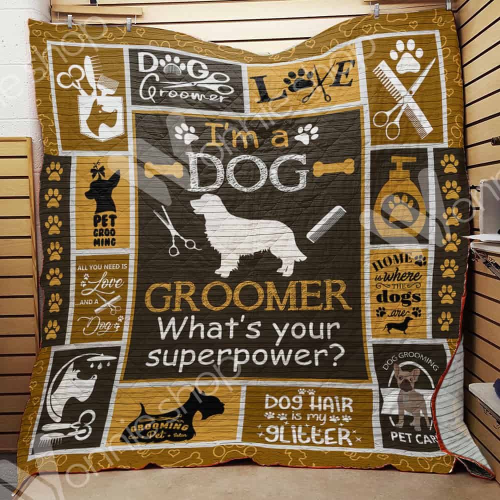 Dog Groomer Quilt Blanket DHC01021448TD