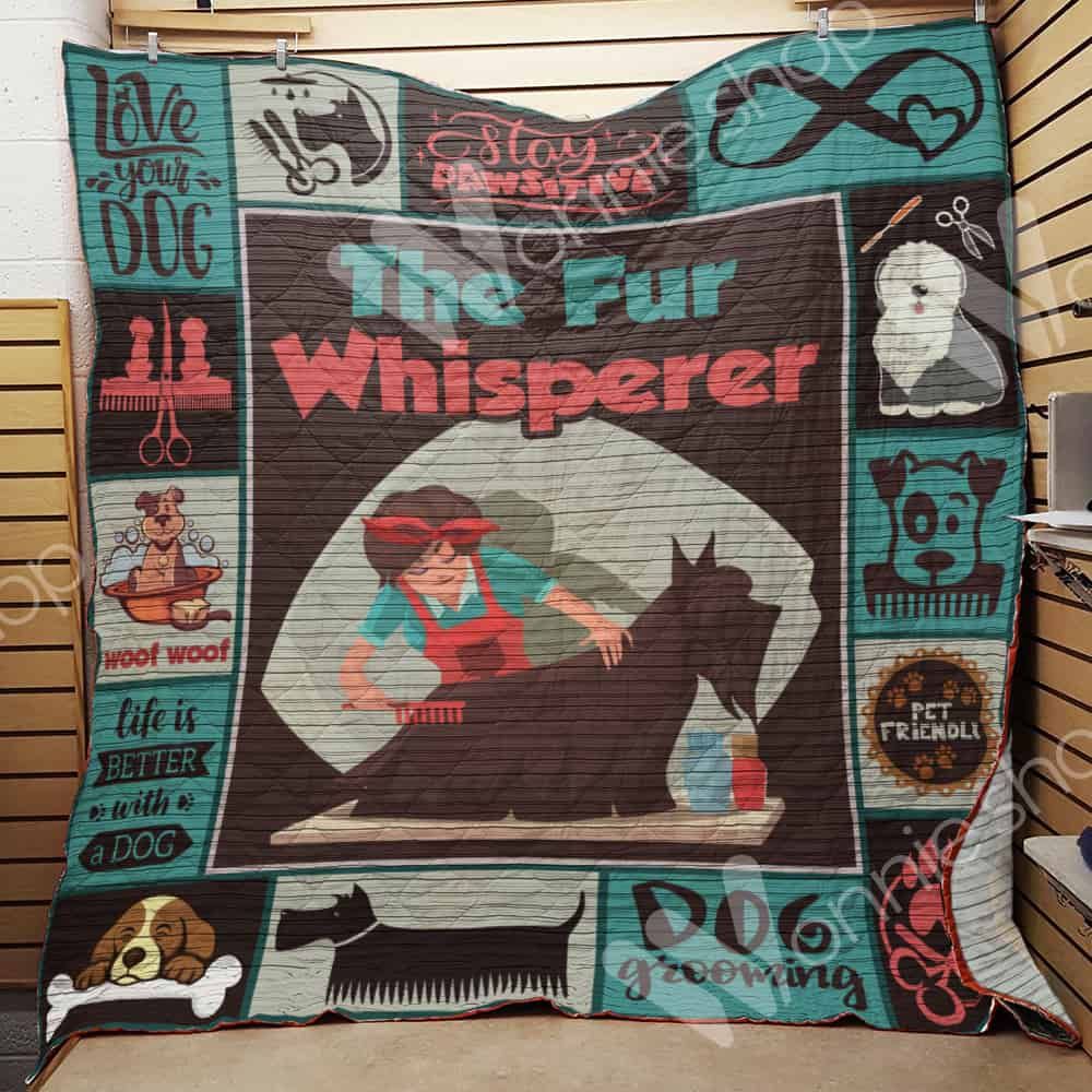 Dog Groomer Quilt Blanket DHC01021455TD