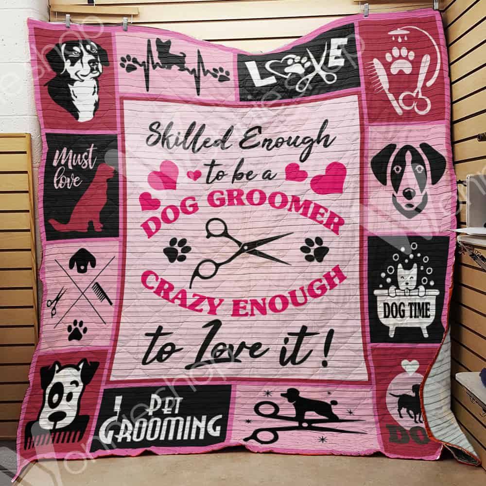 Dog Groomer Quilt Blanket DHC01021458TD