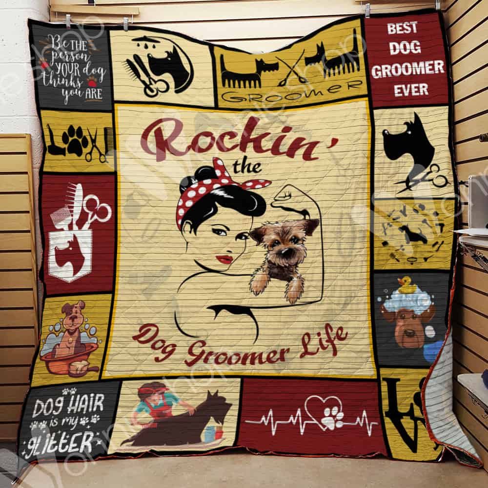 Dog Groomer Quilt Blanket DHC01021461TD