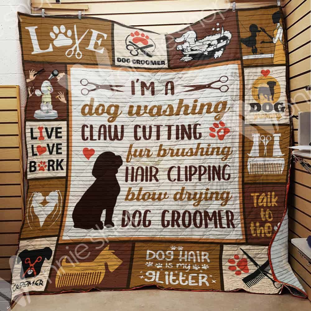 Dog Groomer Quilt Blanket DHC01021464TD