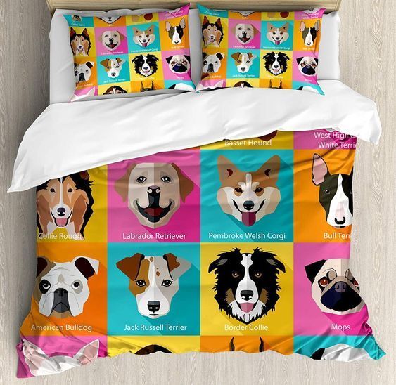 Dog Lovers Bedding Set