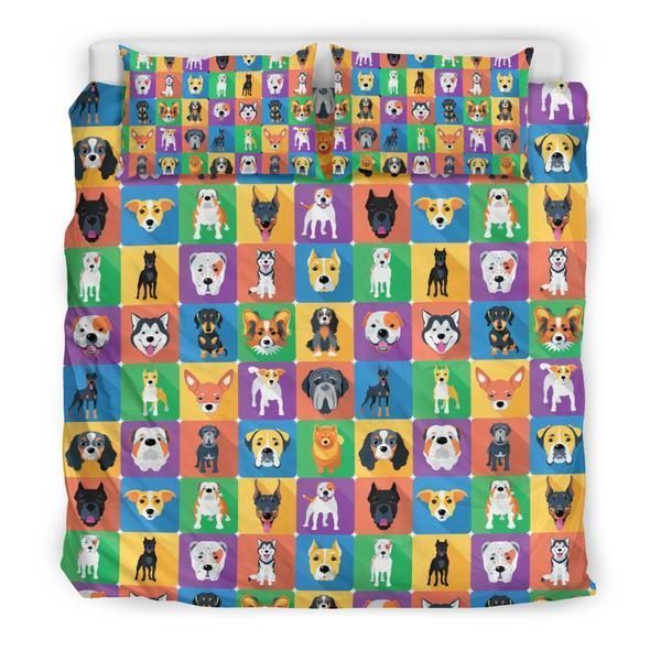 Dog Lovers Bedding Set