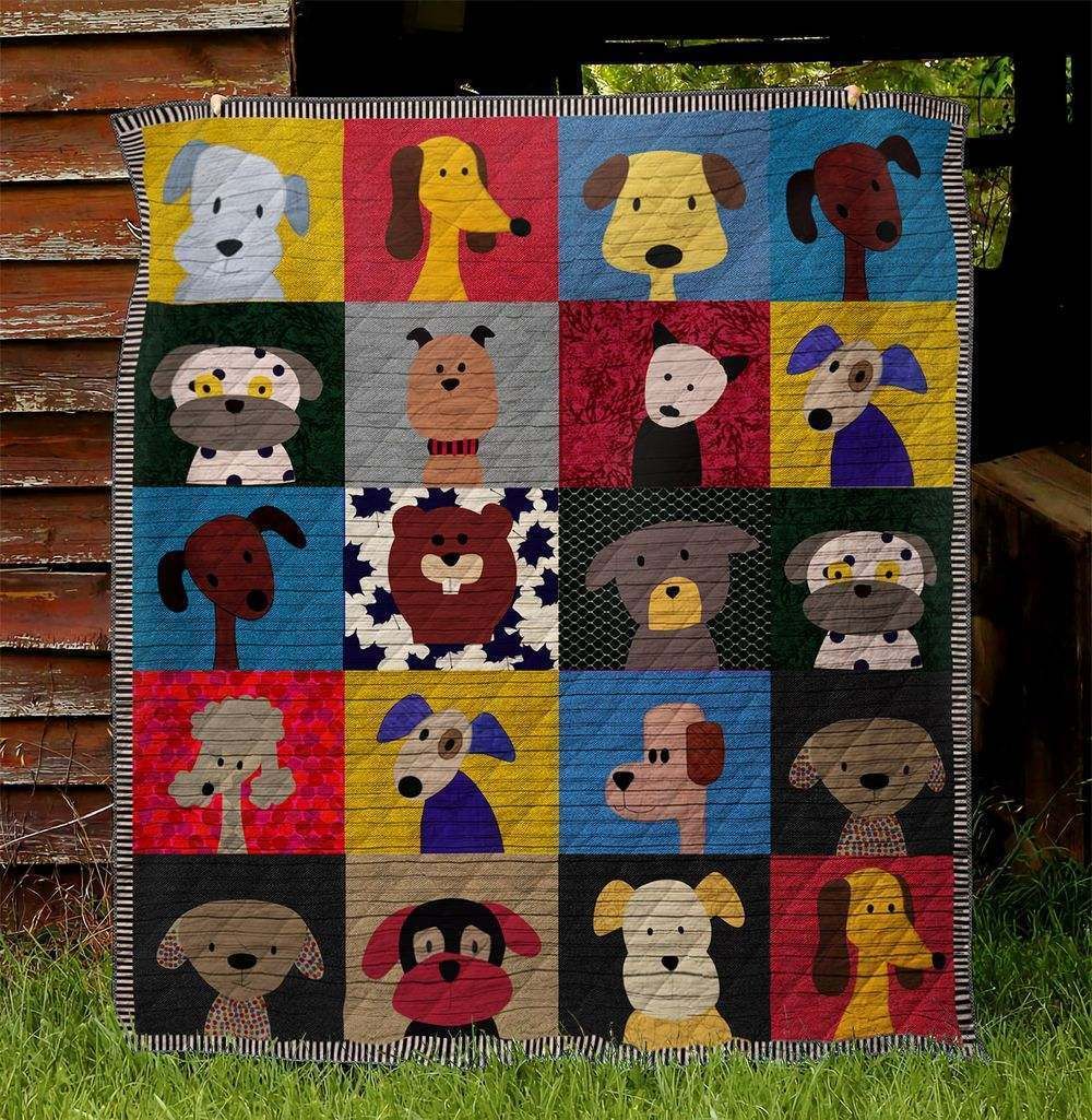 Dog MH130512 Quilt Blanket