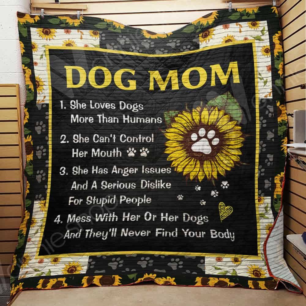 Dog Mom Quilt Blanket DHC06021288TD