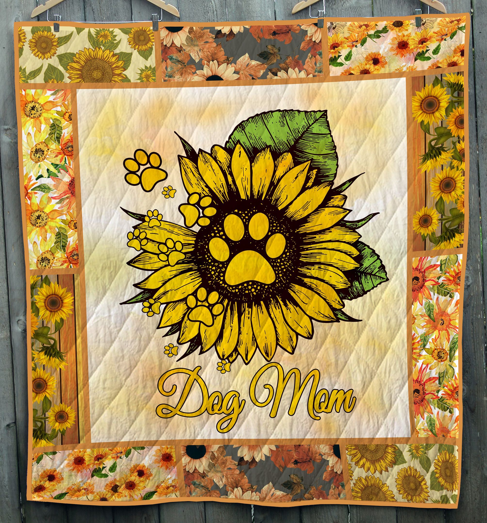 Dog Mom Quilt Blanket Dhc09121729Dd