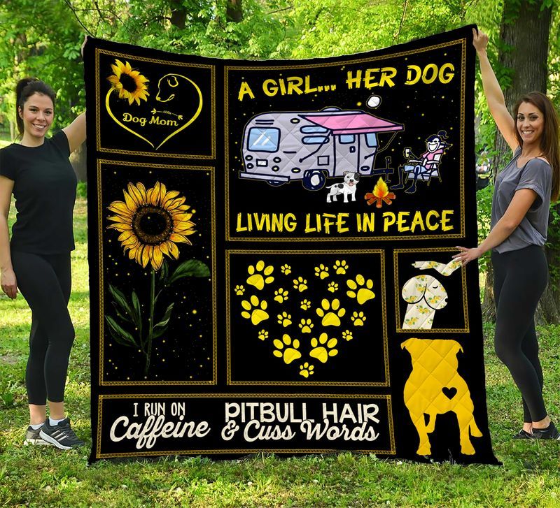 Dog Mom Quilt Blanket DHC1402869TD