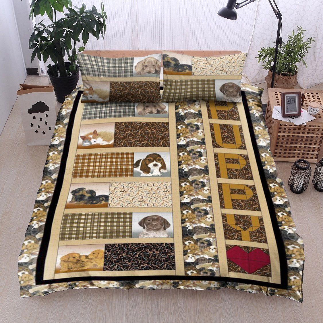 Dog Bedding Set