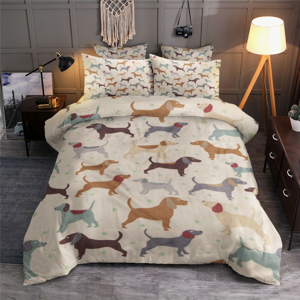 Dog Pattern Bedding Set