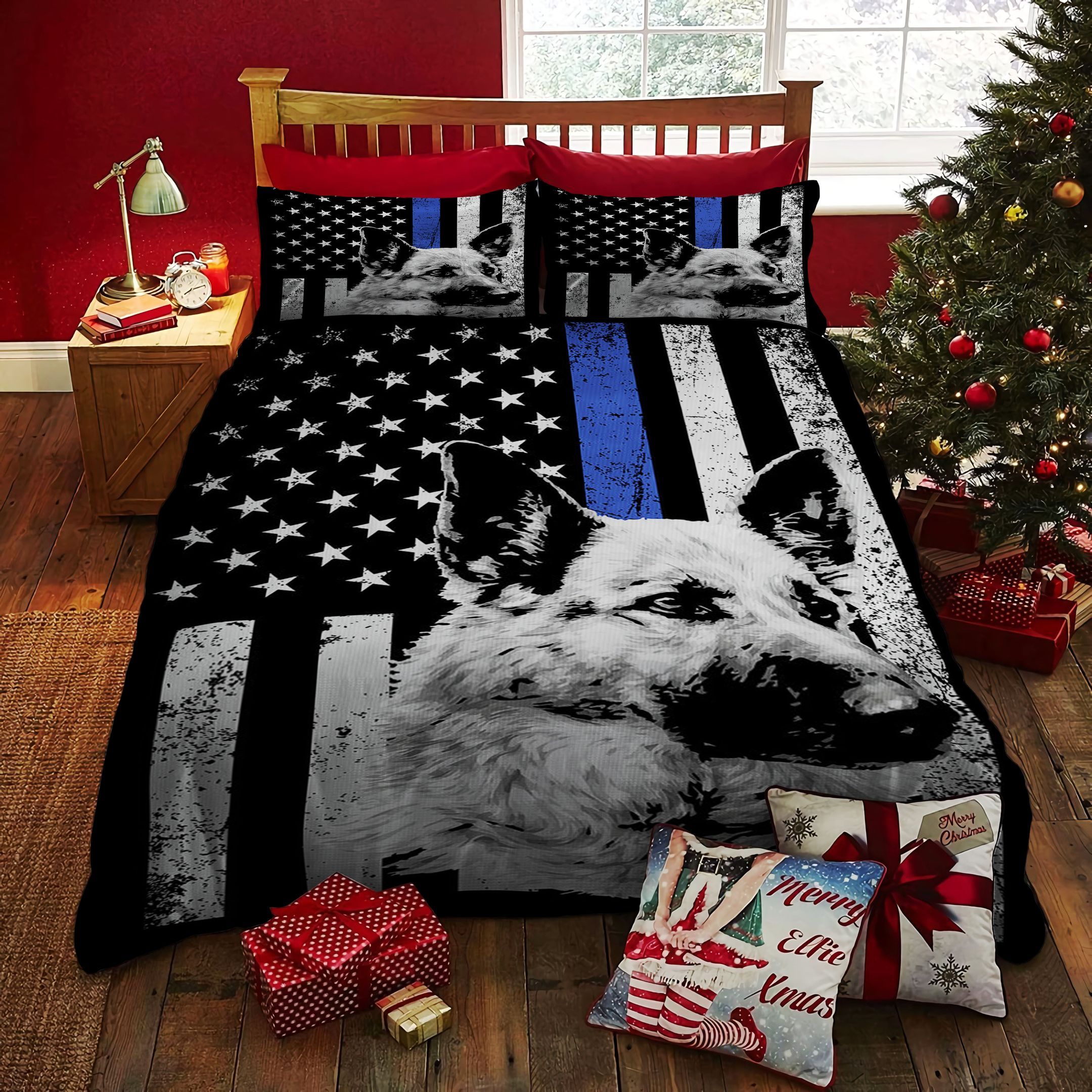Dog Police Bedding Set