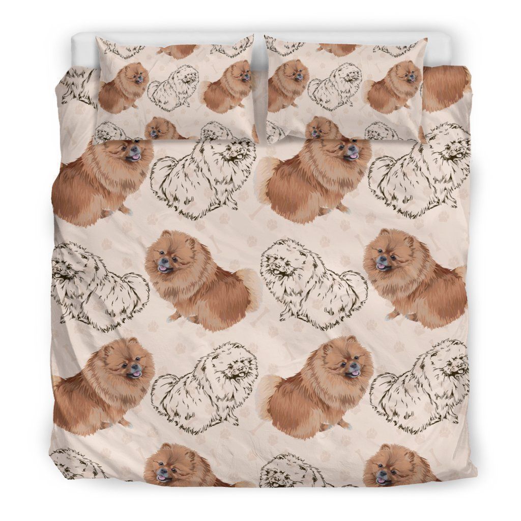Dog Pomeranian Bedding Set