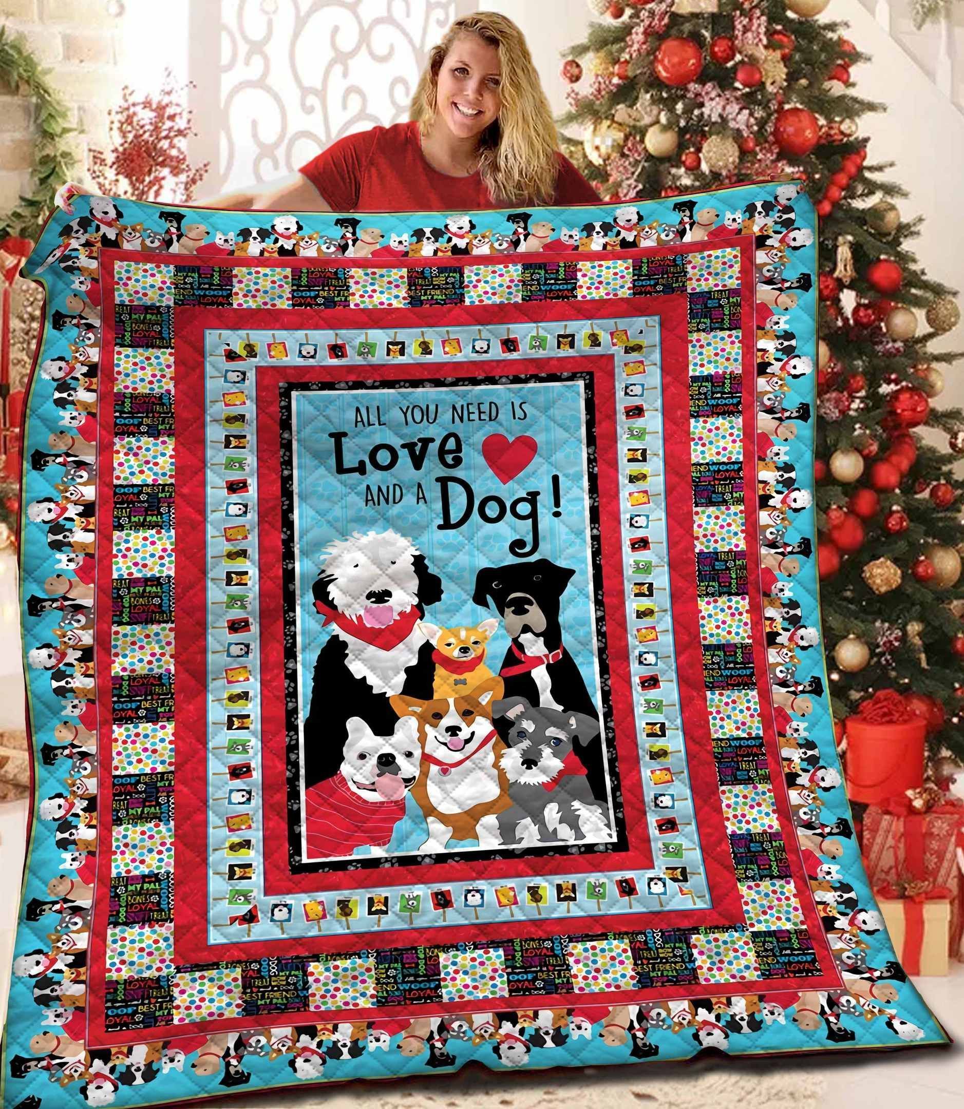 Dog Quilt Blanket BBB051108MH