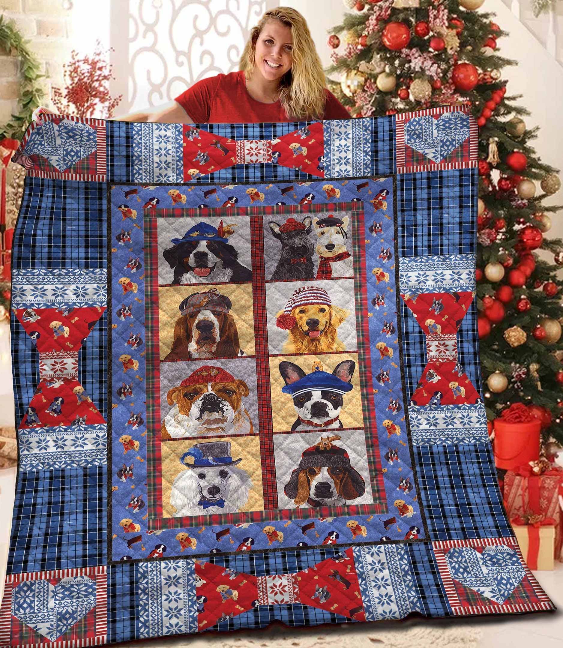 Dog Quilt Blanket BBB051109MH