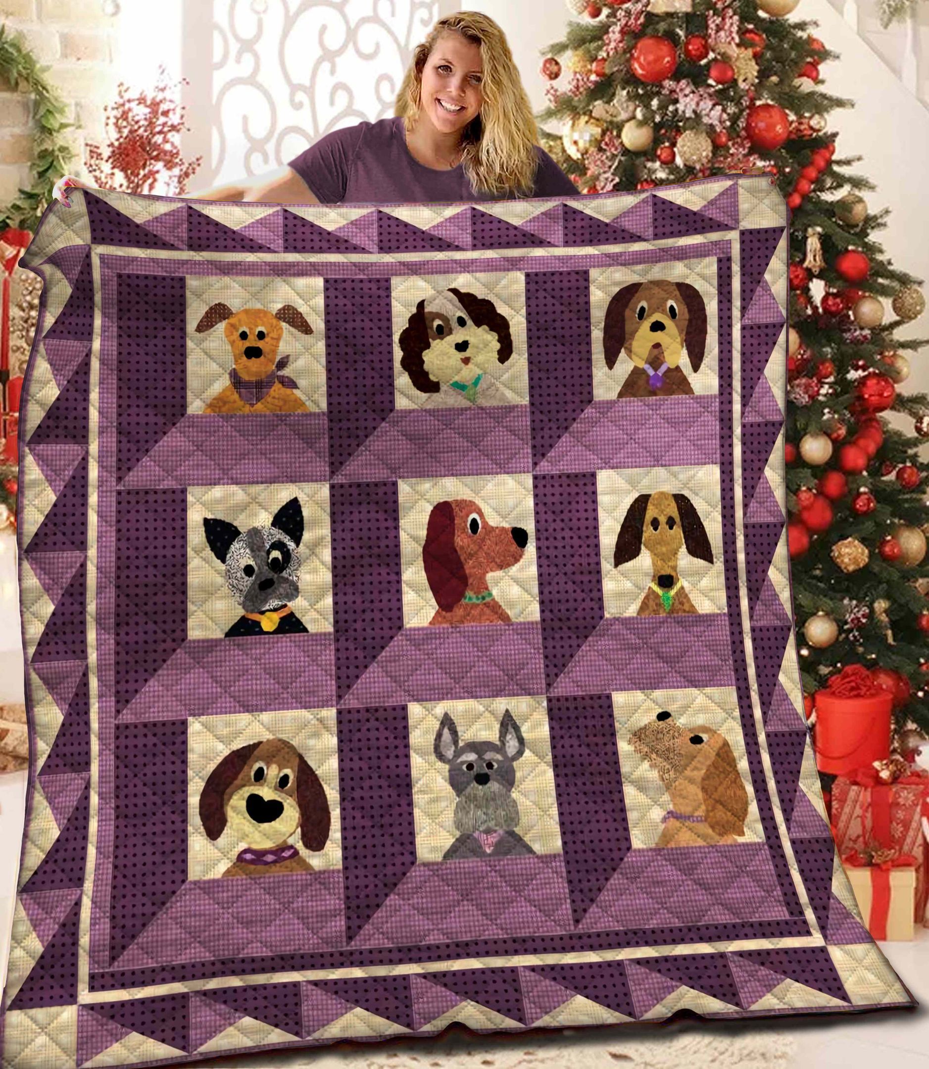 Dog Quilt Blanket BBB251024SM