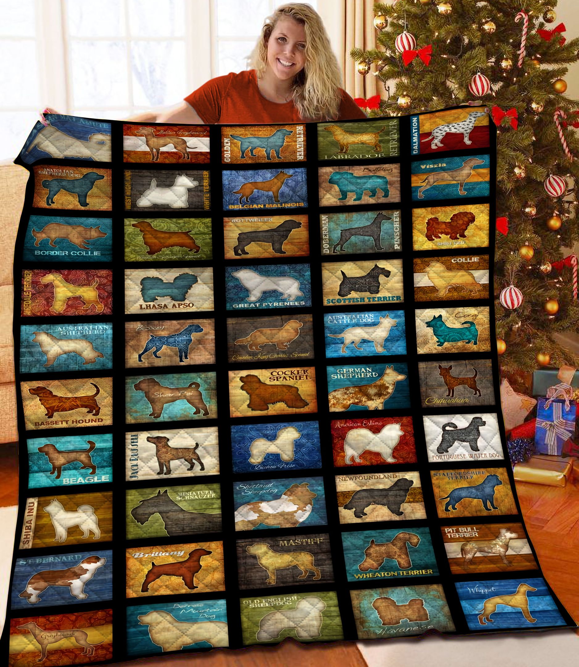 Dog Quilt Blanket CCC25102456