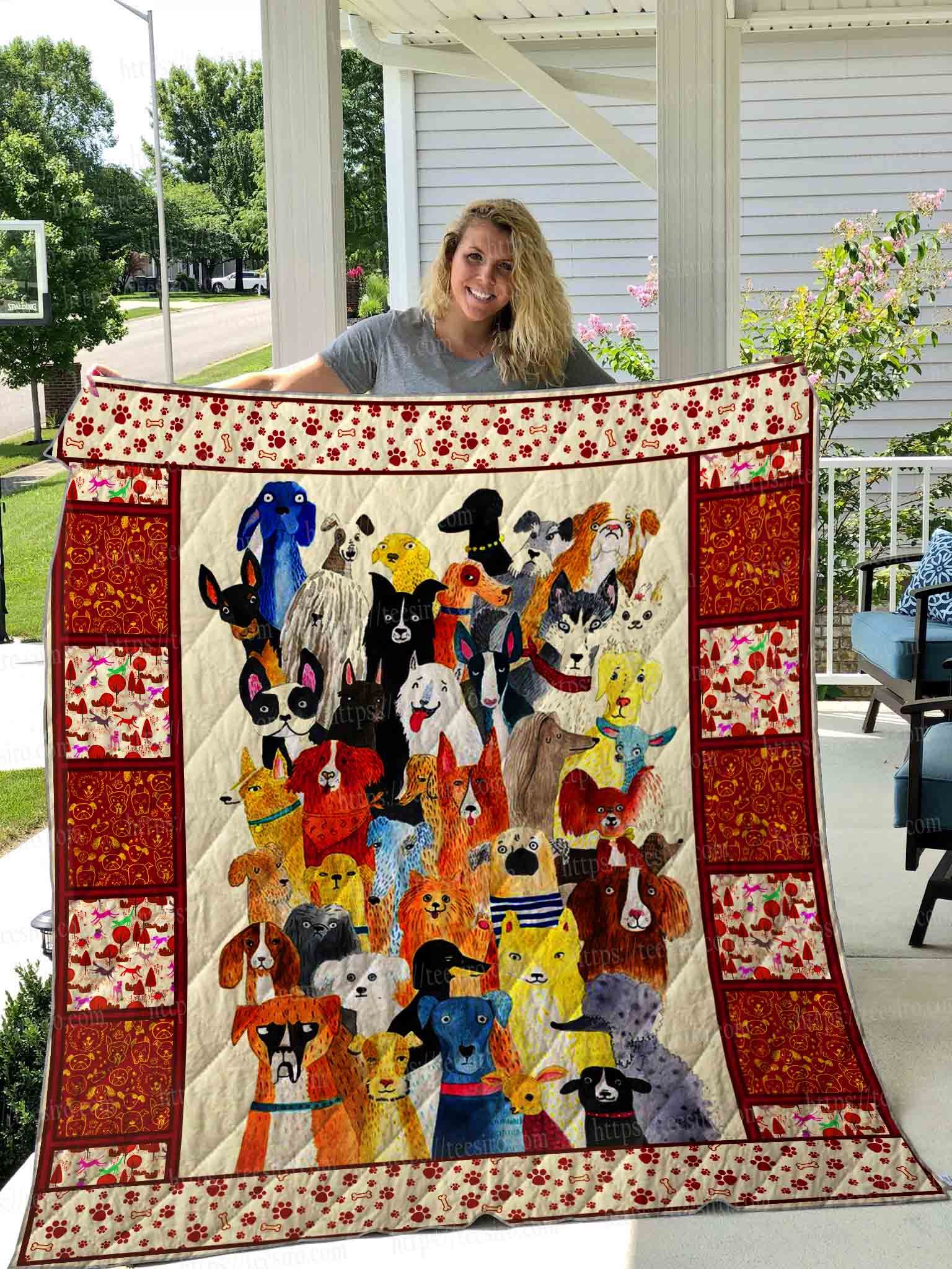 Dog Quilt Blanket DHC1501499VT