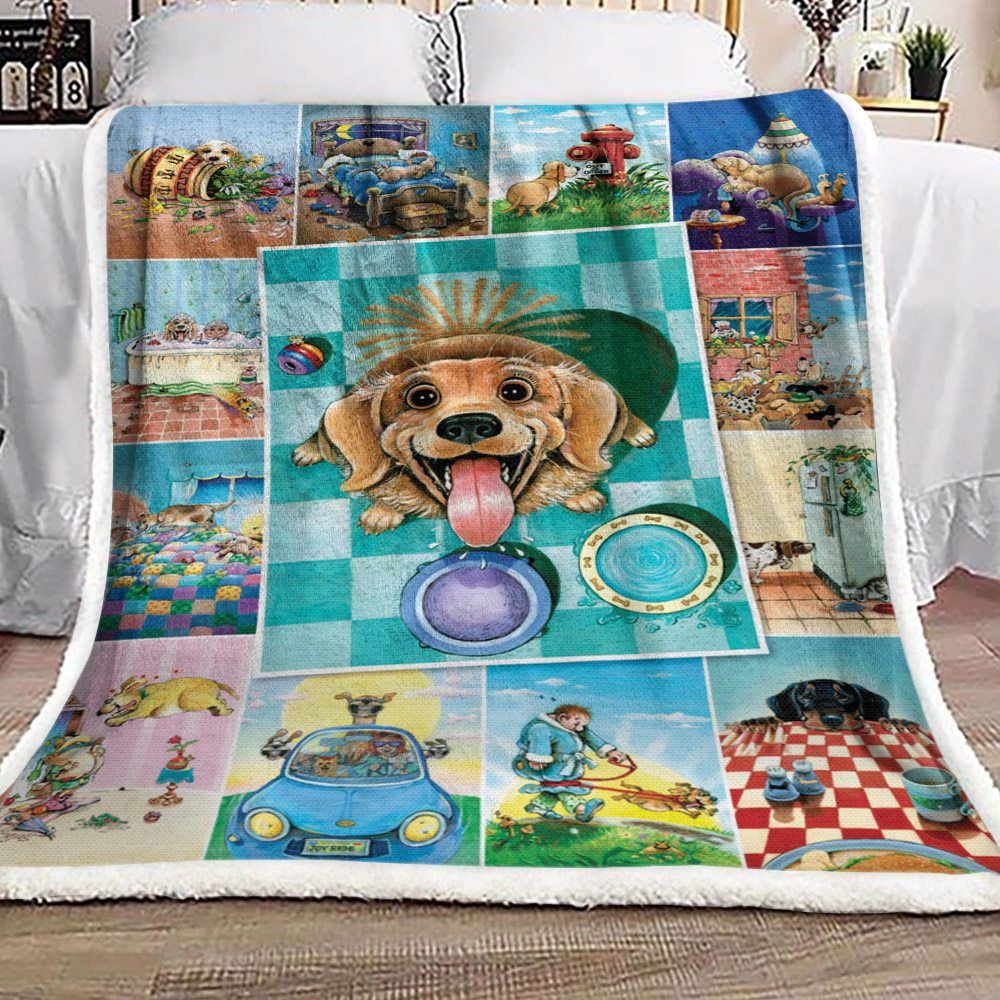 Dog’s Life Sherpa Fleece Blanket