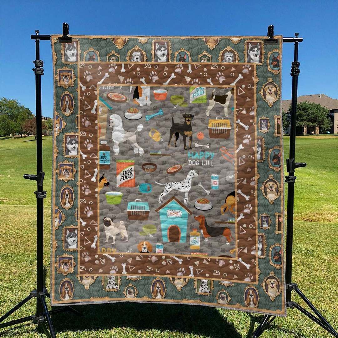 Dog TD2709303 Quilt Blanket