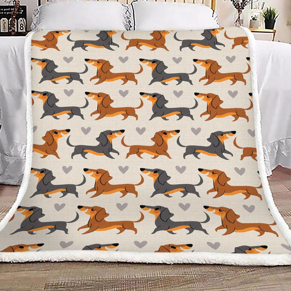 Dog Sherpa Fleece Blanket