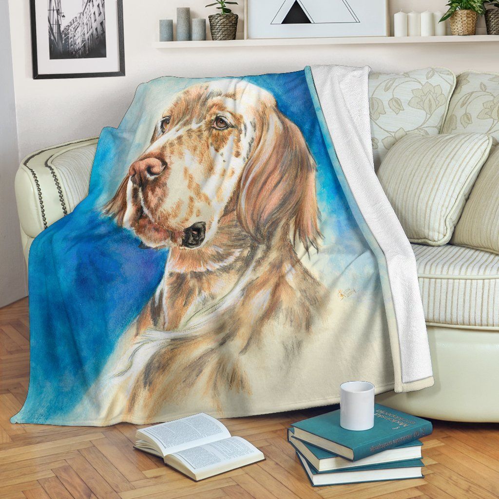 Dog Trow Sherpa Fleece Blanket