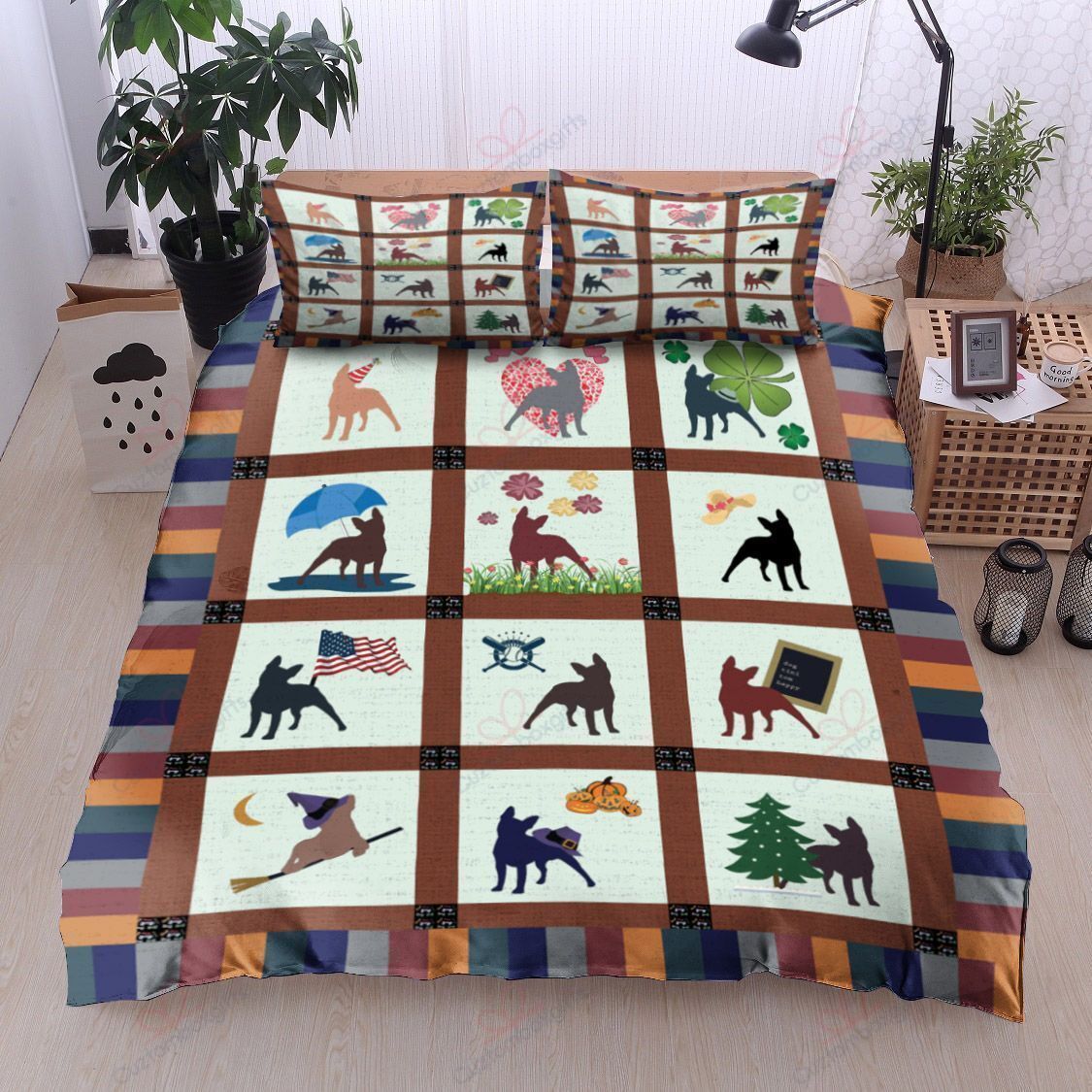 Dog Twenty Season Printed Bedding Set