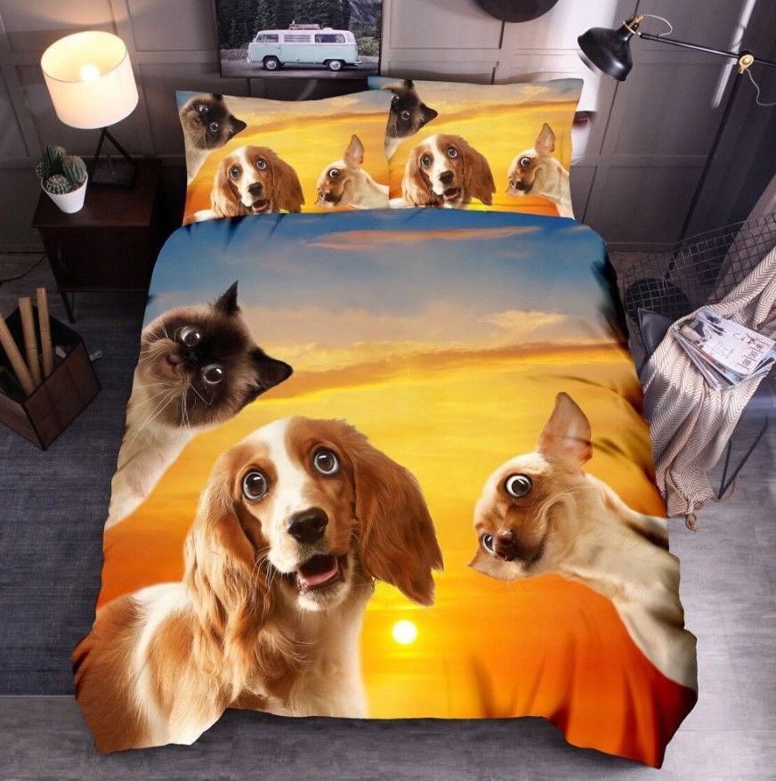 Dogs Bedding Set