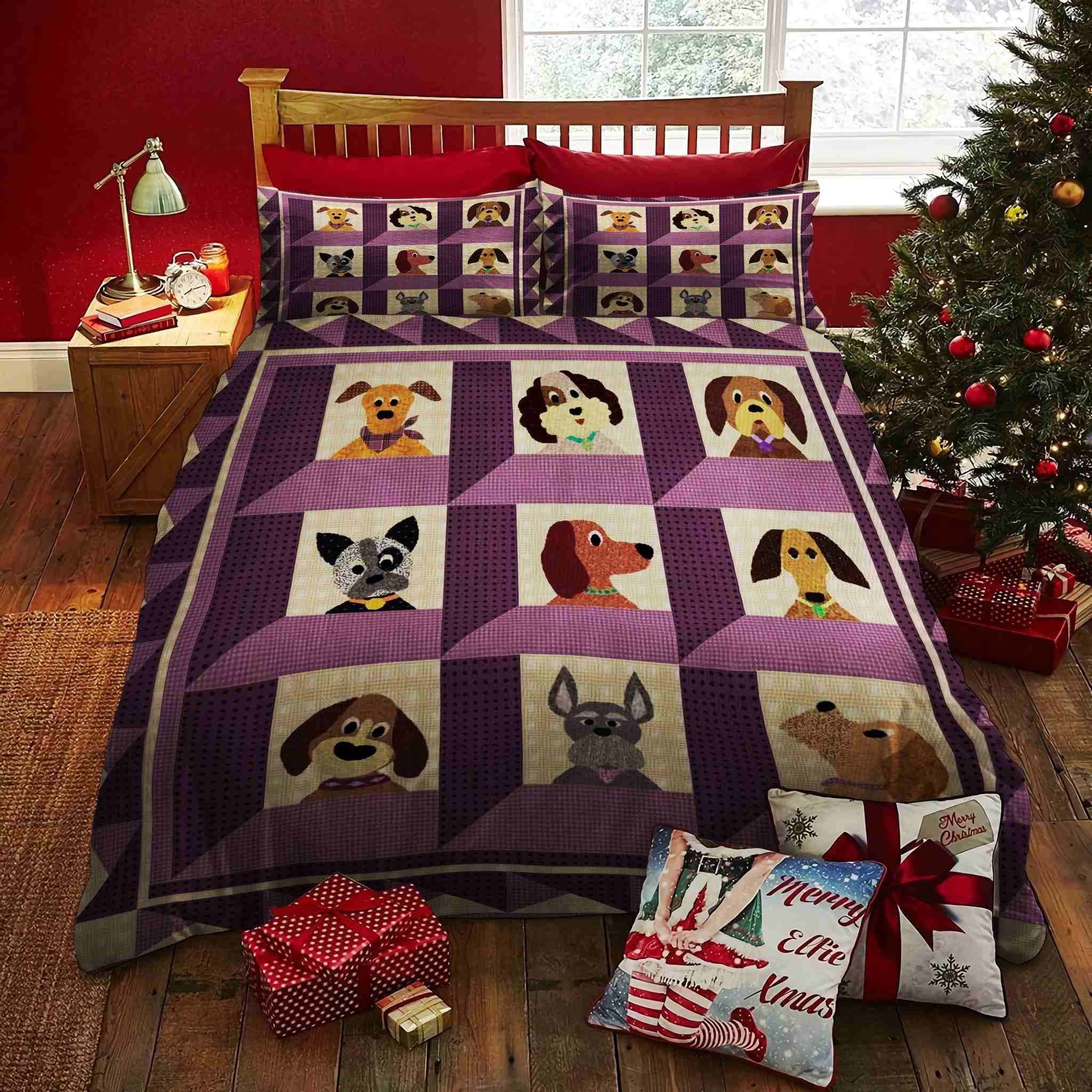 Dogs Bedding Set