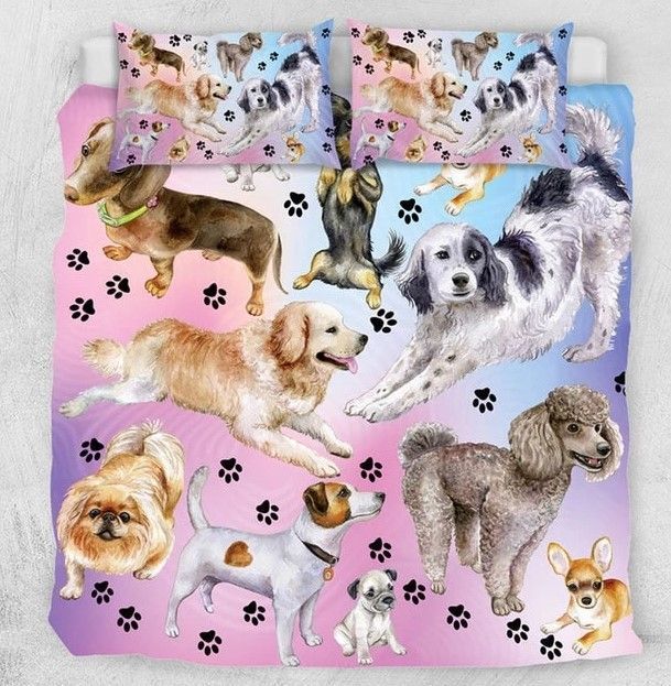 Dogs Collection Bedding Set