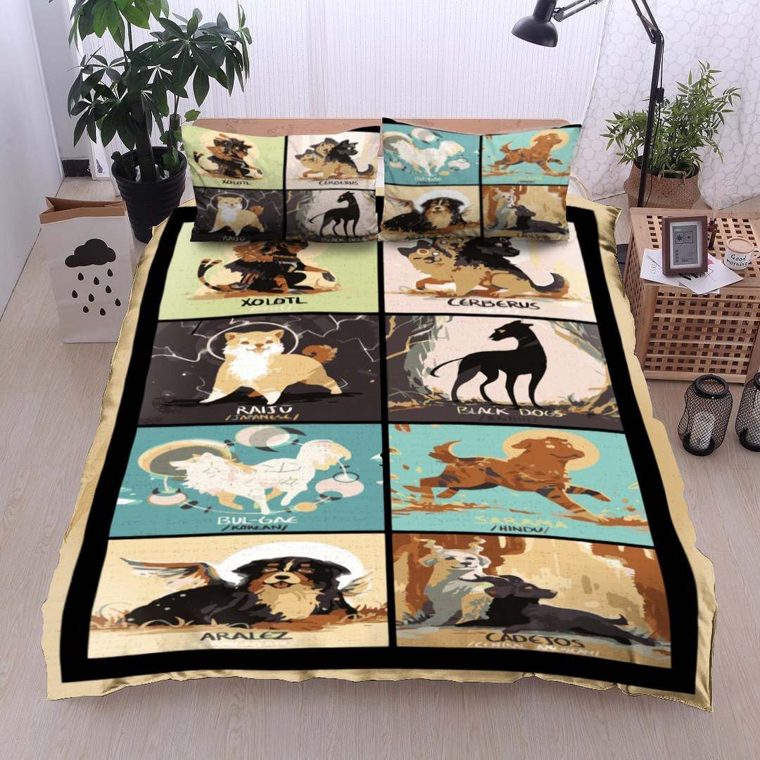 Dogs Bedding Set